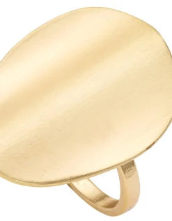 Satin Sheild Ring