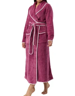 SATIN TRIM ROBE