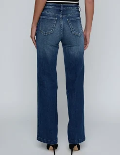 SCOTTIE HIGH RISE WIDE LEG JEANS