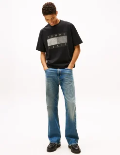 90S DISTRESSED FLAG TEE