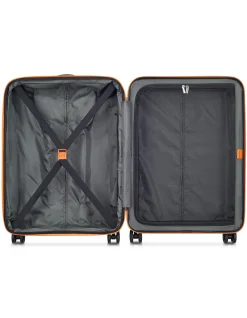 Securitech Patrol 66cm Expandable Hard Shell Suitcase Grey