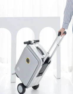 SE3S COMPACT ELECTRIC RIDE-ON SUITCASE 20L SILVER
