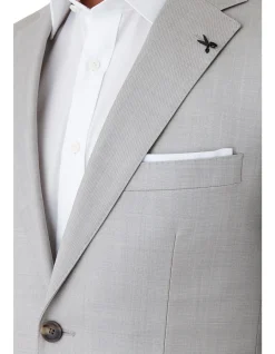 Sharkskin Weave Jacket