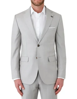 Sharkskin Weave Jacket