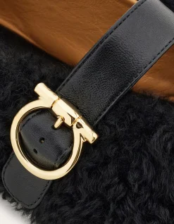 SHEARLING BALLET FLAT