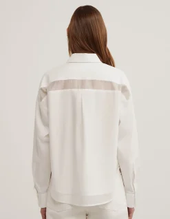 Sheer Insert Shirt