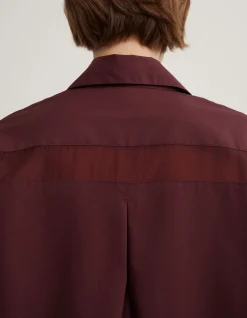Sheer Insert Shirt
