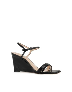 SHILO90 SPLIT STRAP SANDAL ON WEDGE