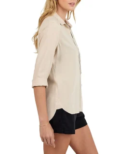 Shirt Tail Button Down