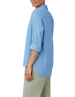 Shirt Tail Button Down