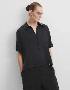 Short Sleeve Cupro Shirt