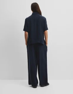 Short Sleeve Cupro Shirt