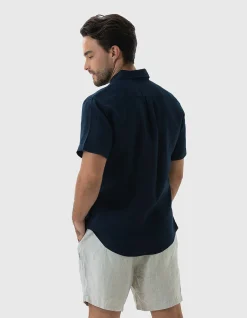 SHORT SLEEVE LINEN SHIRT
