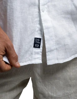 SHORT SLEEVE LINEN SHIRT