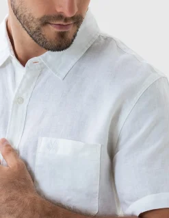 SHORT SLEEVE LINEN SHIRT