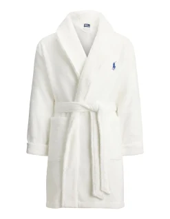 SHORT PRINTED BACK ROBE - BEAR