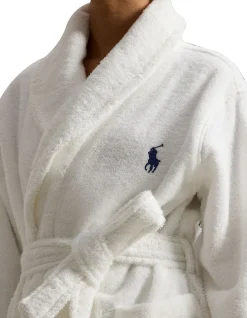 SHORT PRINTED BACK ROBE - BEAR