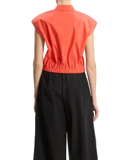 Short Sleeve Crop Shirt