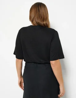 SHORT SLEEVE LINEN TEE