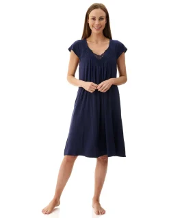 Short Sleeve Short Nightie