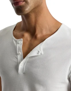 SHORT SLEEVE TECH YARN HENLEY