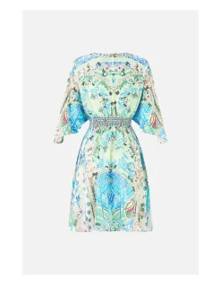 SHORT WAISTED DRESS