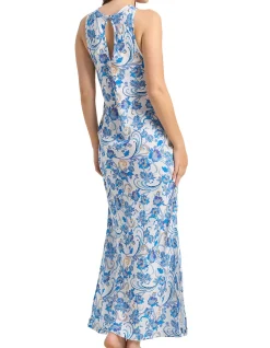 Sicily Bias Maxi Dress