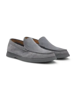 Sienne Suede Slip On Loafers