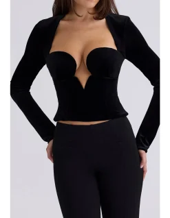SIERRA LONG SLEEVE CORSET TOP