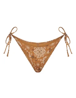 SIGNATURE SWIM DIPPED TIE BOTTOM