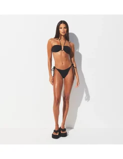 SIGNATURE SWIM U WIRE HALTER TOP