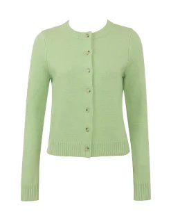 SIGNATURE'CASHMERE WOOL CARDIGAN