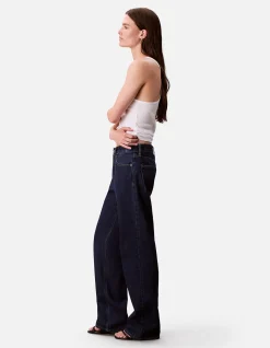 Signature 90s Straight True Indigo Cotton Jeans