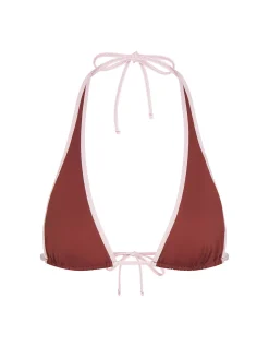 SIGNATURE SWIM HALTER PLUNGE TOP