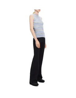 Silk Mock Neck Tank