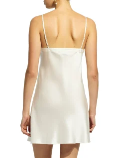 silk chemise v neck