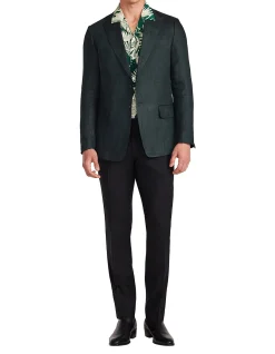 SILK LINEN BLAZER