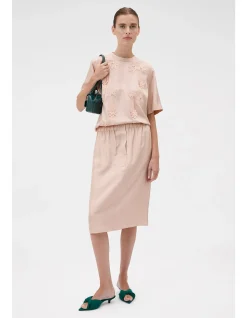 SILK TROUSER SKIRT