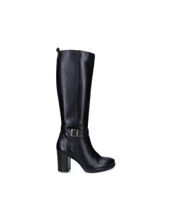 Silver 2 Leather Knee High Boot