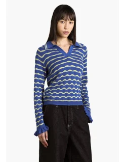 SILVIA LS POLO KNIT
