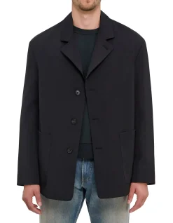 SINGLE BREASTED BLAZER JACKET