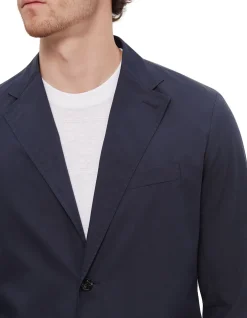 Single Breasted Tailored Blazer Navy