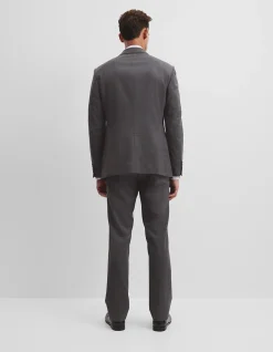Single Breasted Wool Blend Jacket