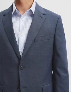 Single Breasted Wool Blend Jacket