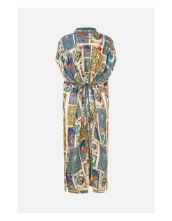 SLEEVELESS SHIRTDRESS