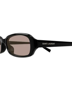 SL872ERIN BLACK ROUND SUNGLASSES