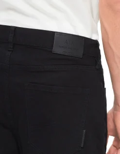 Slim Fit 5 Pocket Black Denim Jeans