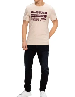 3301 Slim Dark Aged Stretch Denim Jeans