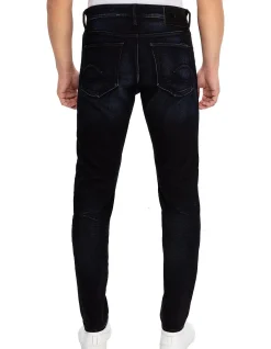 3301 Slim Dark Aged Stretch Denim Jeans