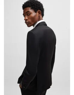 Slim-Fit Virgin-Wool Serge Jacket